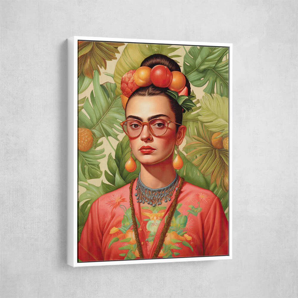 Frida Kahlo Floral Wall Art