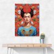 Frida Kahlo Dragon Wall Art