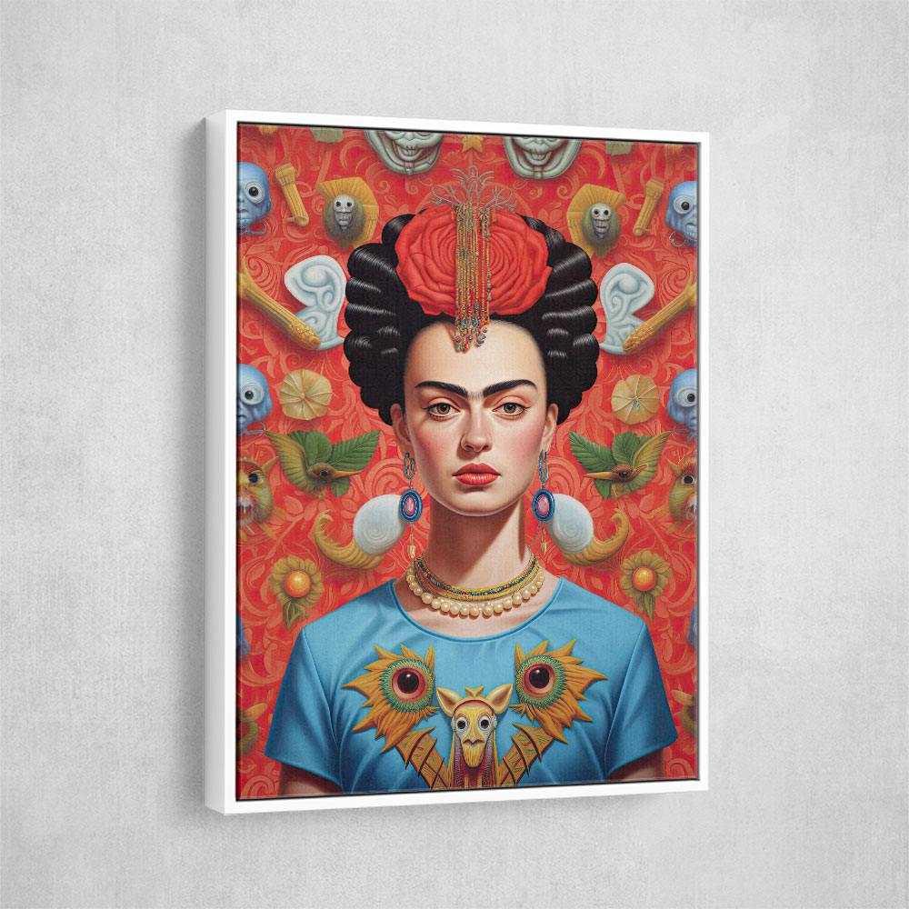 Frida Kahlo Dragon Wall Art