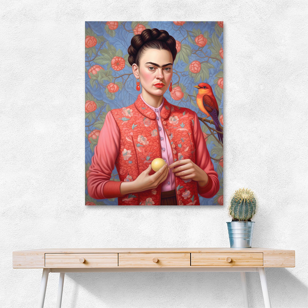Frida and Her Bird Wall Art