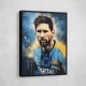 Messi Abstract Portrait 4 Wall Art