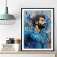 Salah Abstract Portrait 2 Wall Art