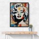 Marilyn Monroe Abstract Wall Art