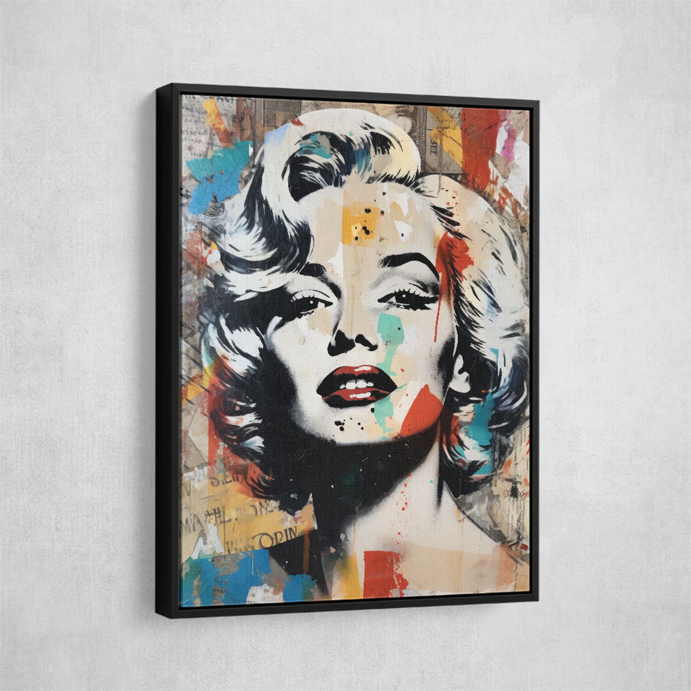 Marilyn Monroe Abstract Wall Art
