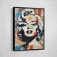 Marilyn Monroe Abstract Wall Art