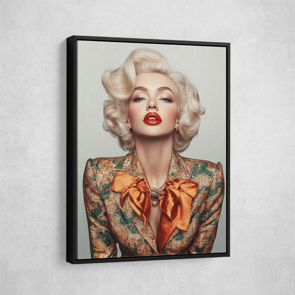 Marilyn in Gucci 2 Wall Art
