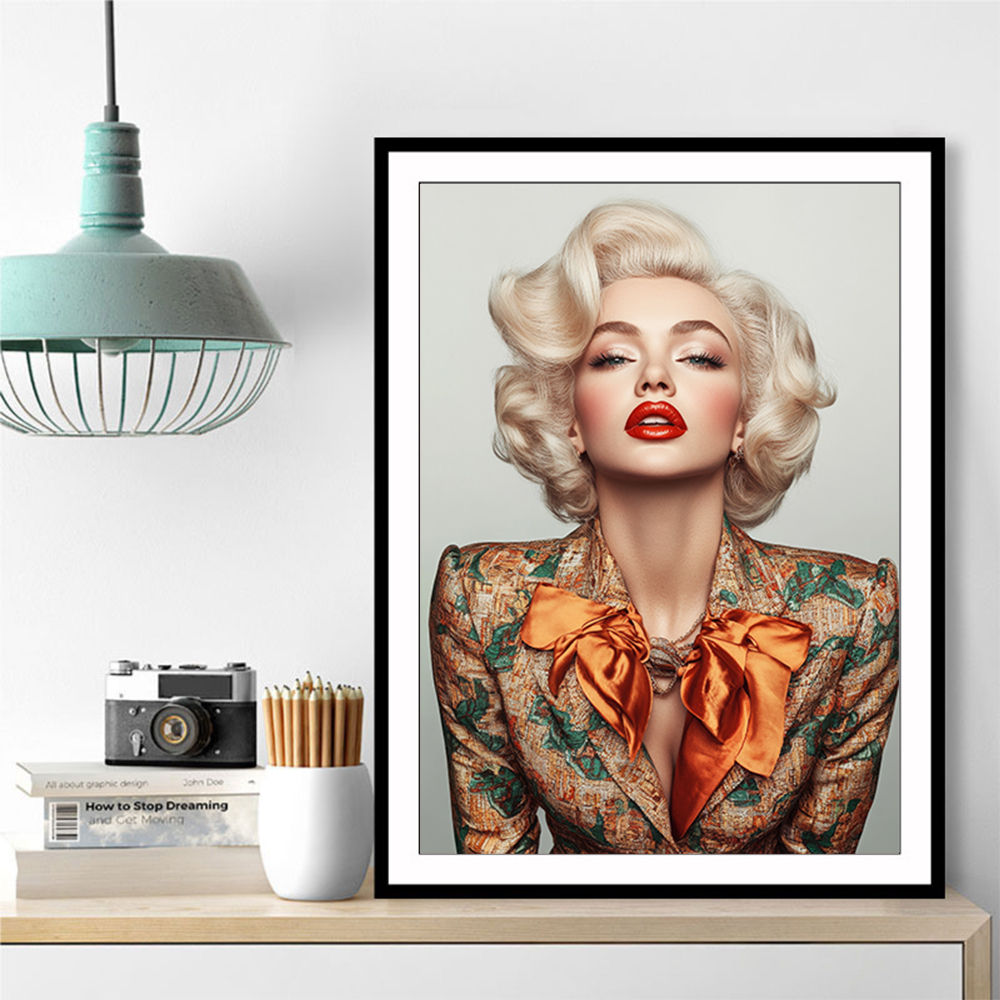 Marilyn in Gucci 2 Wall Art