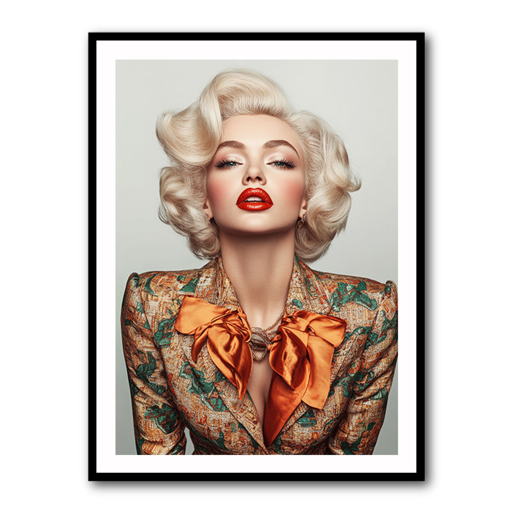 Marilyn in Gucci 2 Wall Art