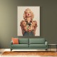 Marilyn in Gucci 3 Wall Art