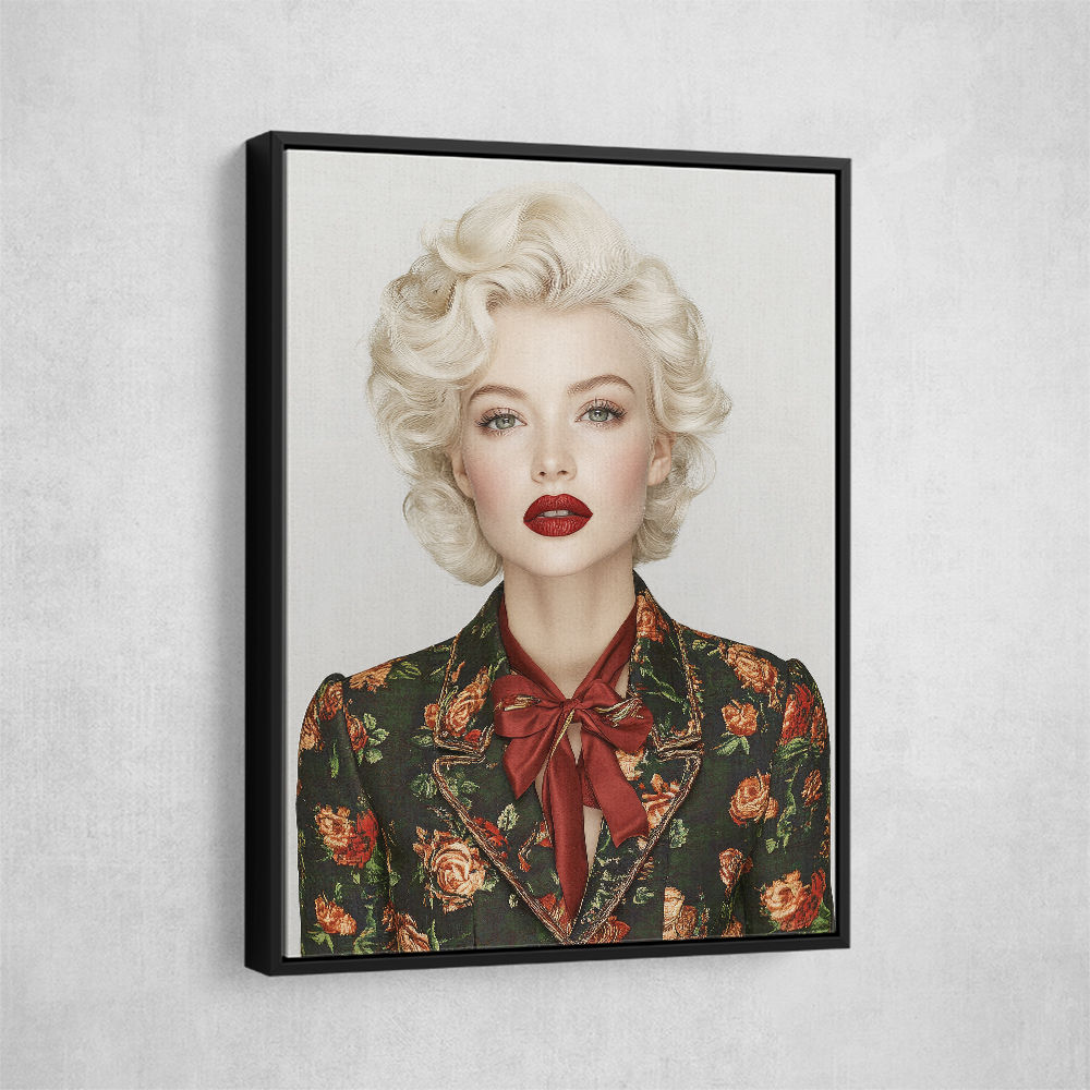Marilyn in Gucci 4 Wall Art