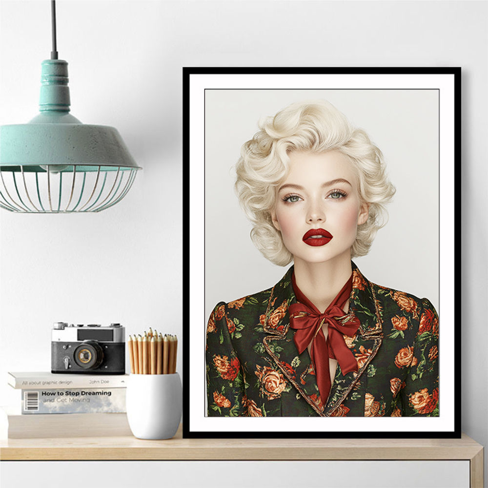 Marilyn in Gucci 4 Wall Art