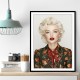 Marilyn in Gucci 4 Wall Art