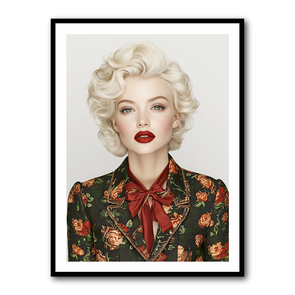 Marilyn in Gucci 4 Wall Art