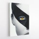 Face Striped in Black 2