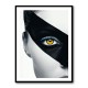 Face Striped in Black 2