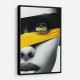 Face Striped - Yellow & Black
