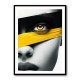 Face Striped - Yellow & Black