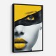 Face Striped - Yellow & Black 1
