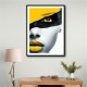 Face Striped - Yellow & Black 1