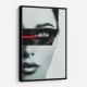 Face Stripe Black & Red
