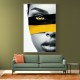 Face Striped - Yellow & Black 2