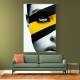 Face Striped - Yellow & Black 3