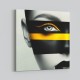 Face Striped - Yellow & Black 5
