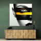 Face Striped - Yellow & Black 5