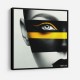 Face Striped - Yellow & Black 5
