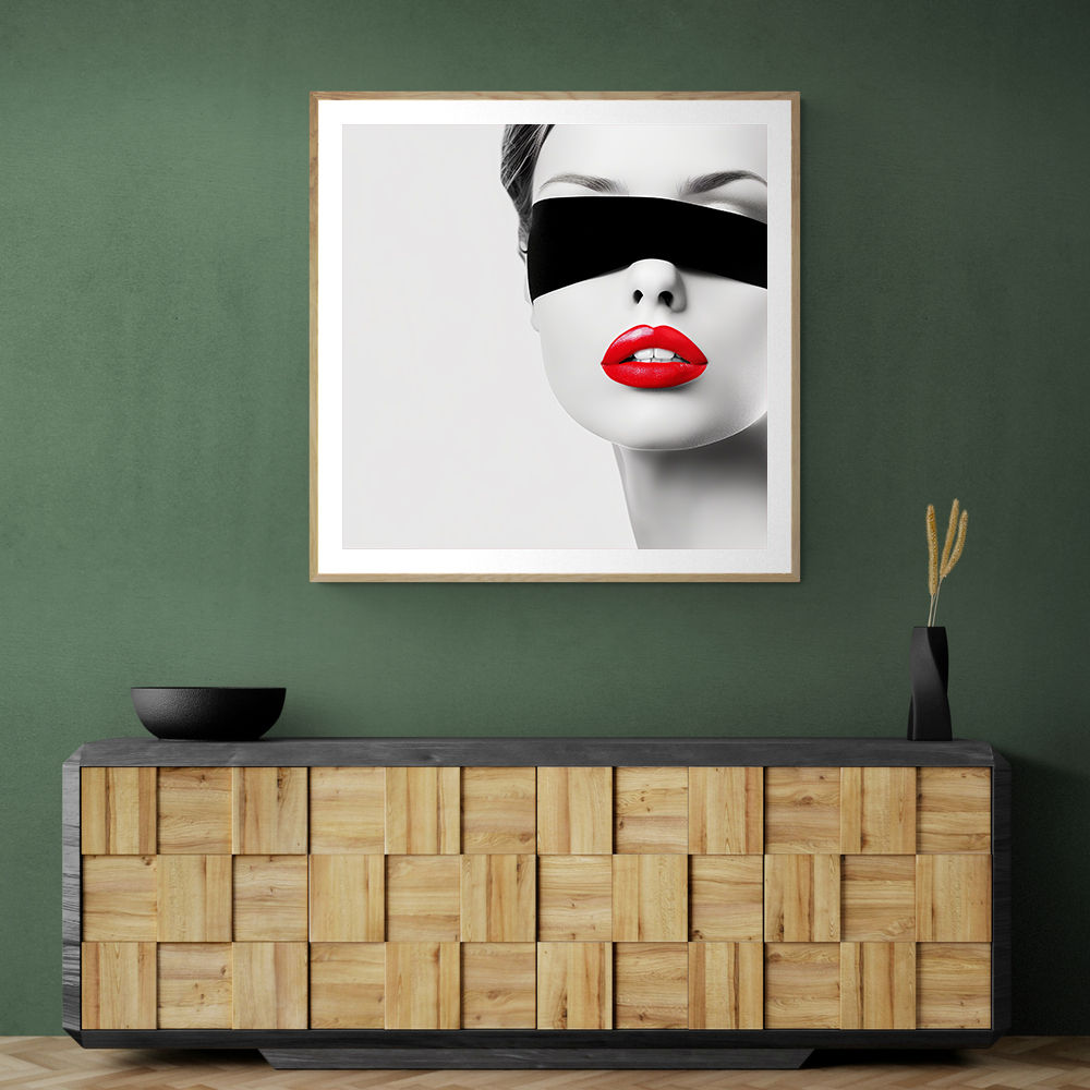 Face Stripe - Black 2