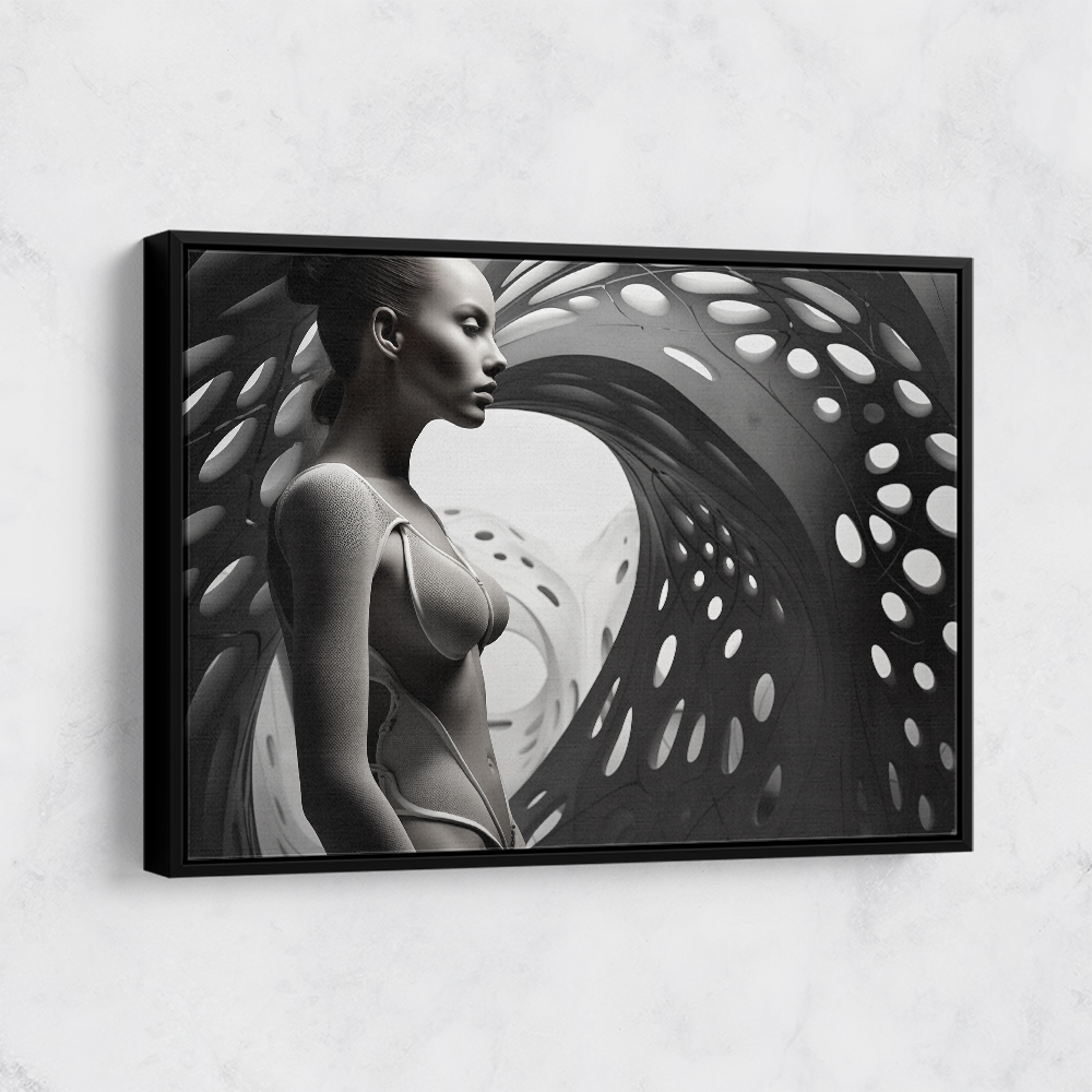 Bio Architecture Lady Wall Art