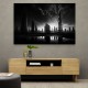 Burj Khalifa Dark Black & White Wall Art