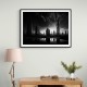 Burj Khalifa Dark Black & White Wall Art