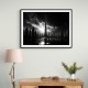 Burj Khalifa Downtown Dubai in Black & White Wall Art