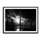 Burj Khalifa Downtown Dubai in Black & White Wall Art