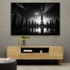 Burj Khalifa Reflection Black & White Wall Art