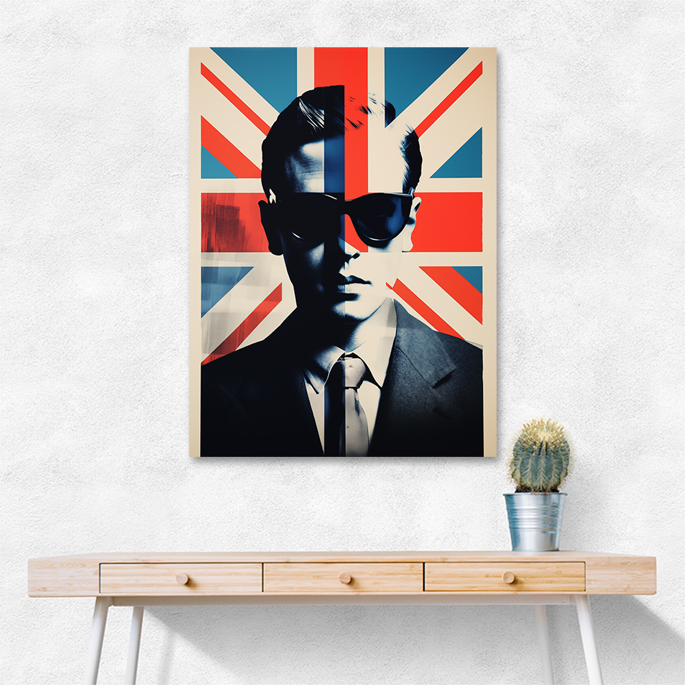 Union Jack Chap Pop Art