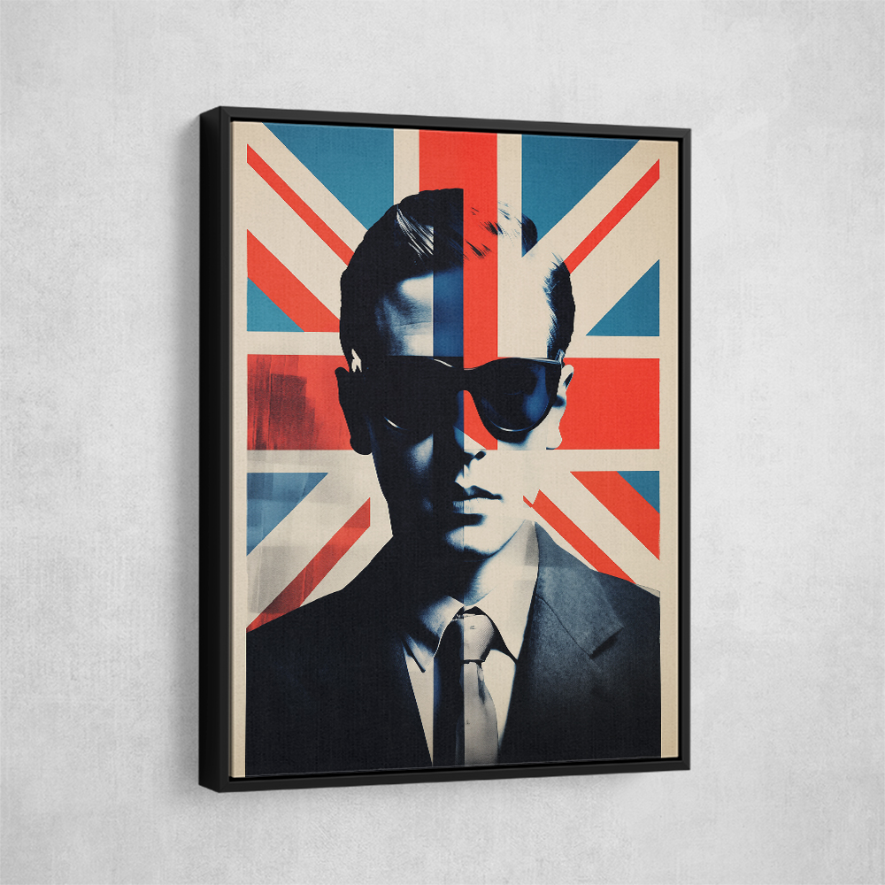 Union Jack Chap Pop Art