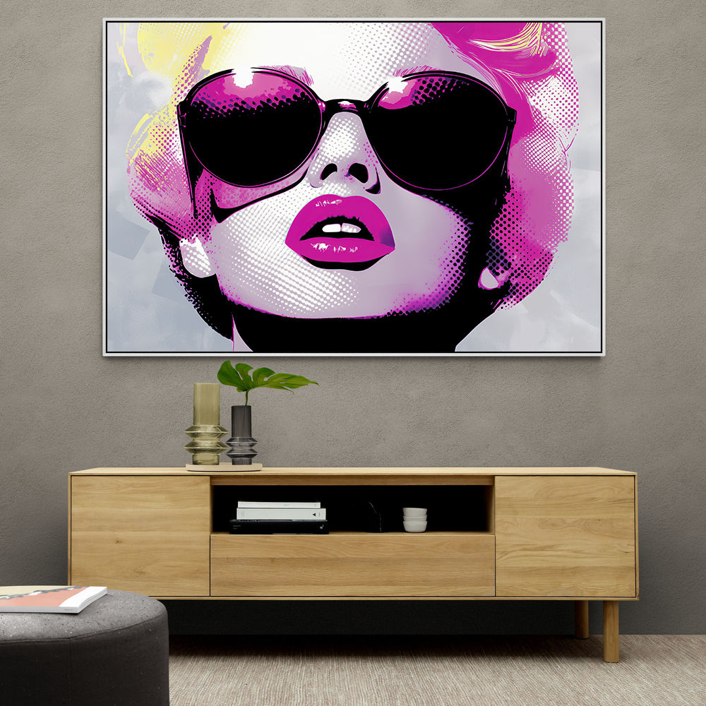 Marilyn Pink Pop Art