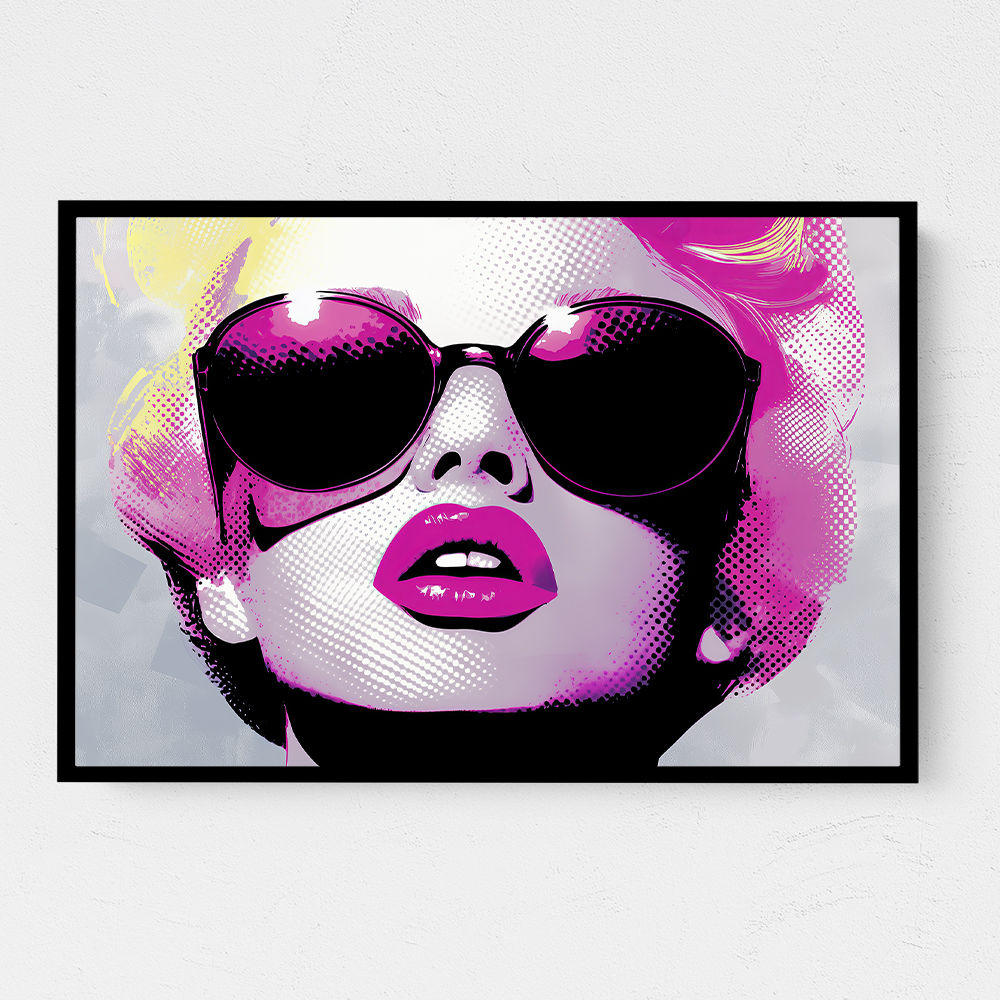 Marilyn Pink Pop Art