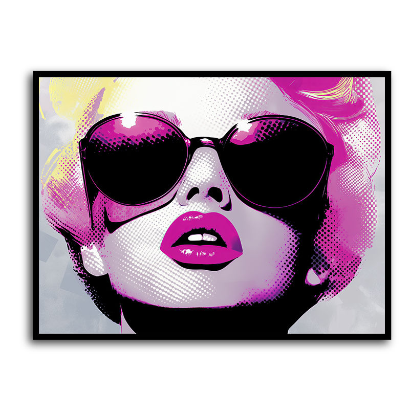 Marilyn Pink Pop Art