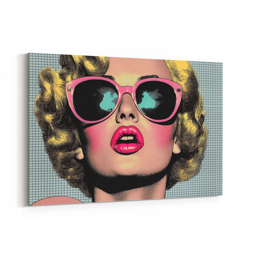 Marilyn Pink Shades 3 Pop Art