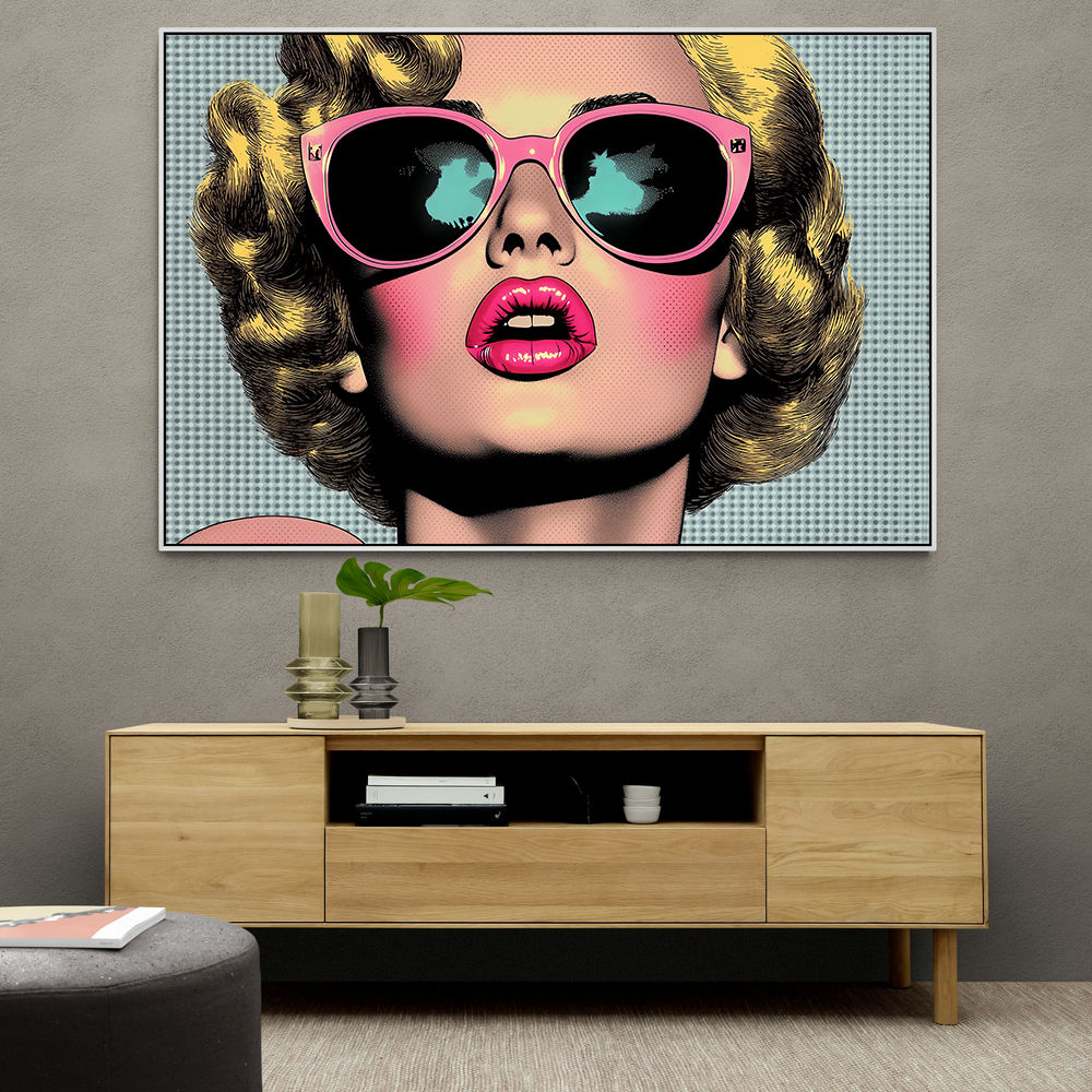 Marilyn Pink Shades 3 Pop Art