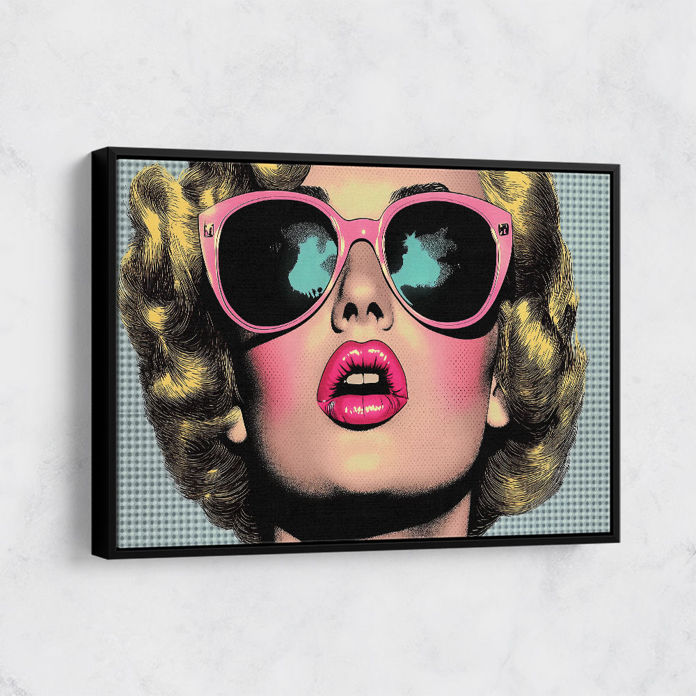 Marilyn Pink Shades 3 Pop Art
