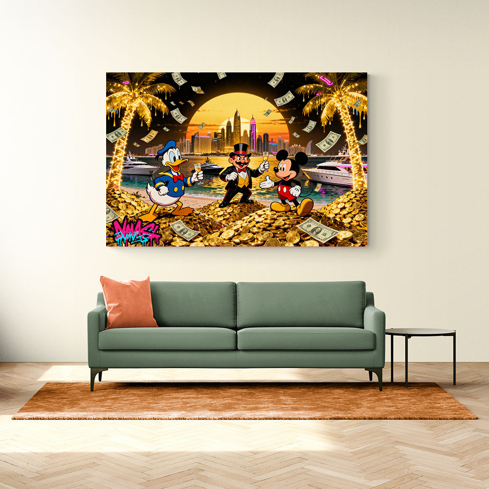 Mirage of Plenty Donald - Monopoly - Micky Wall Art