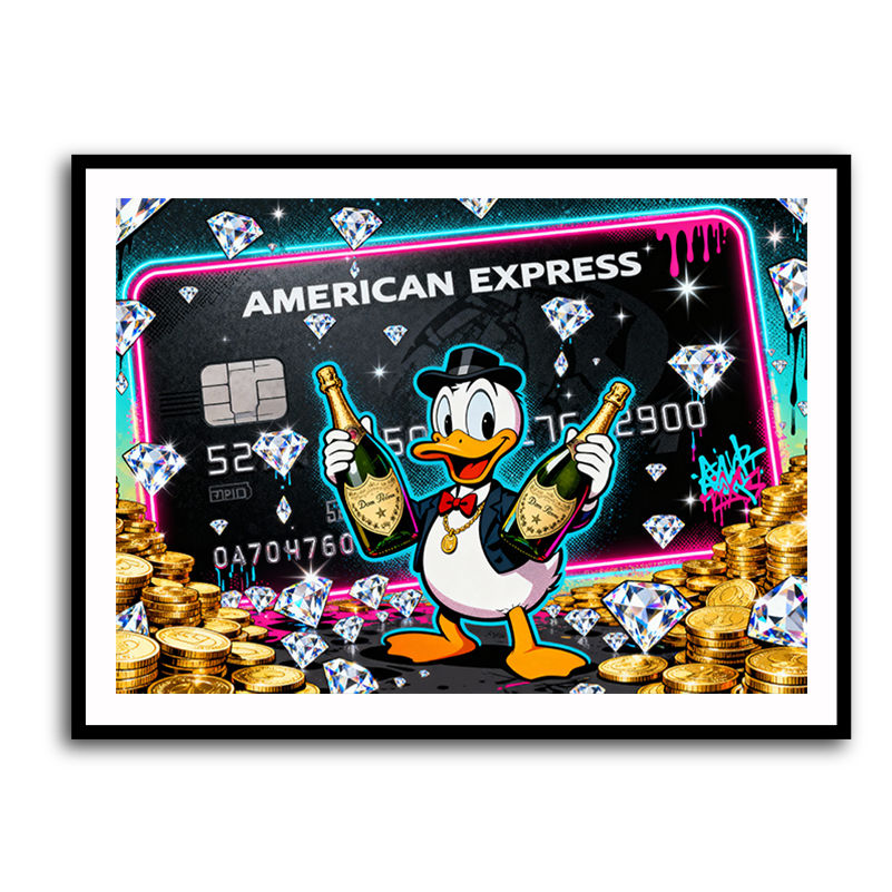 Swipe of Decadence Wall Art