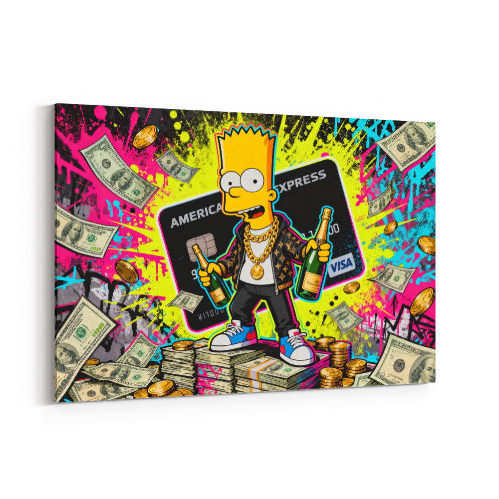 Baller Bart Wall Art