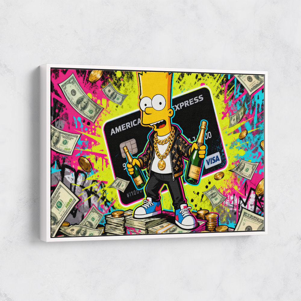 Baller Bart Wall Art