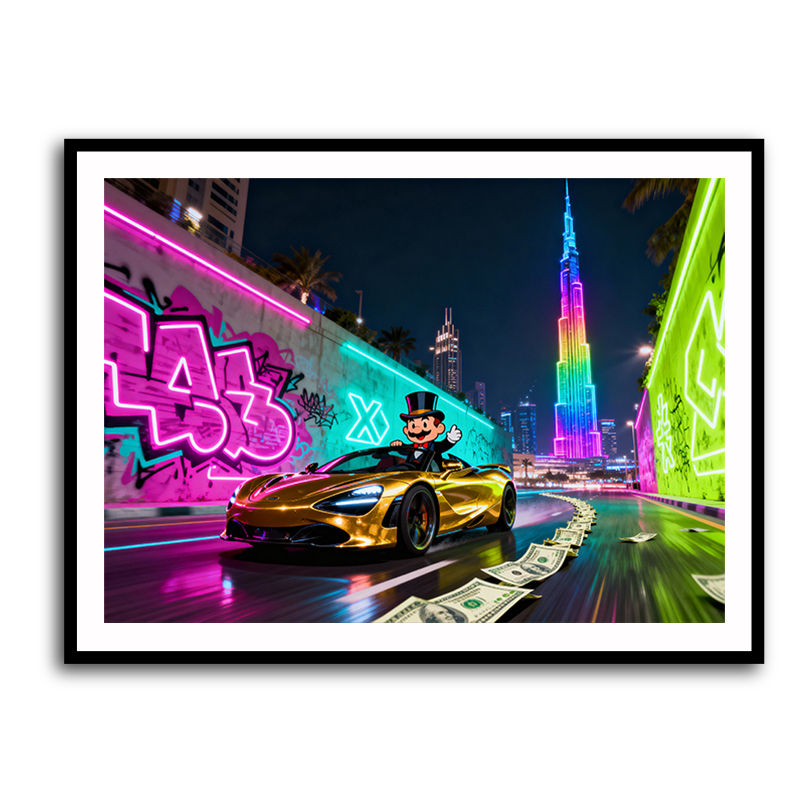 Cashflow Circuit  Wall Art