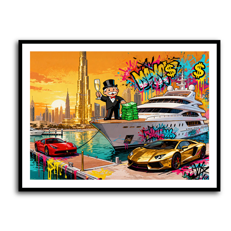 Champagne Dock Wall Art